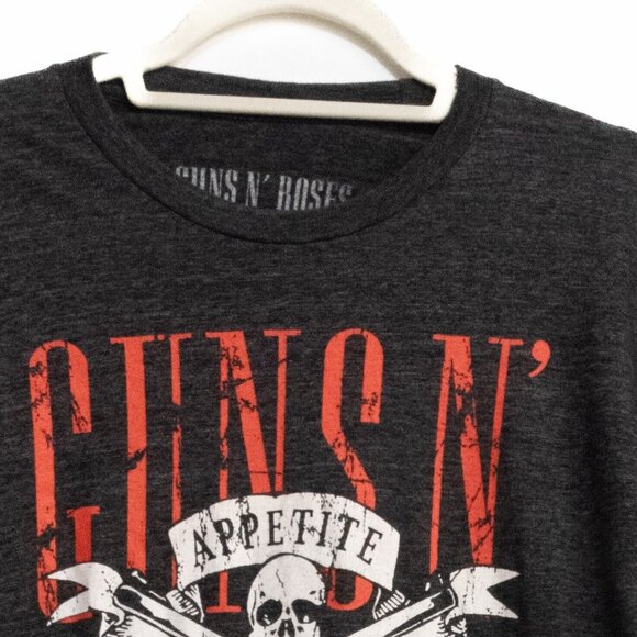 Guns N Roses Appetite Destruction Mens Black T-Shirt Short Sleeve Round Neck M - Picture 3 of 8